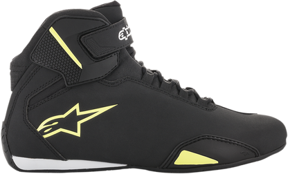 ALPINESTARS Sektor Shoes - Black/Yellow Fluorescent - US 7.5 2515518155-7.5