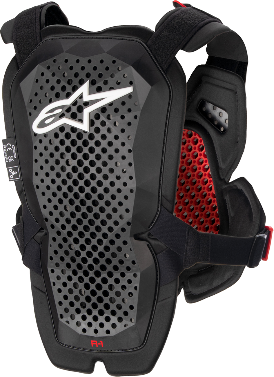 Protector de pecho ALPINESTARS A-1 Pro - Negro/Rojo - M/L 67001231431M/L