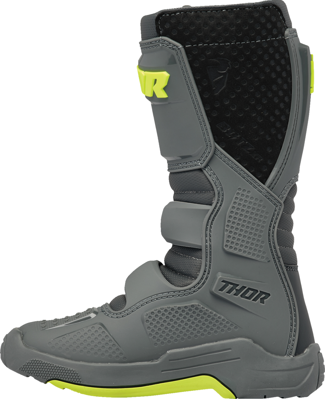 THOR Youth Blitz XR Boots - Gray/Charcoal - Size 1 3411-0738