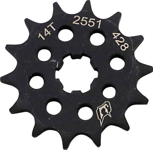 DRIVEN RACING Front Sprocket - 14-Tooth - Honda 2551-428-14T