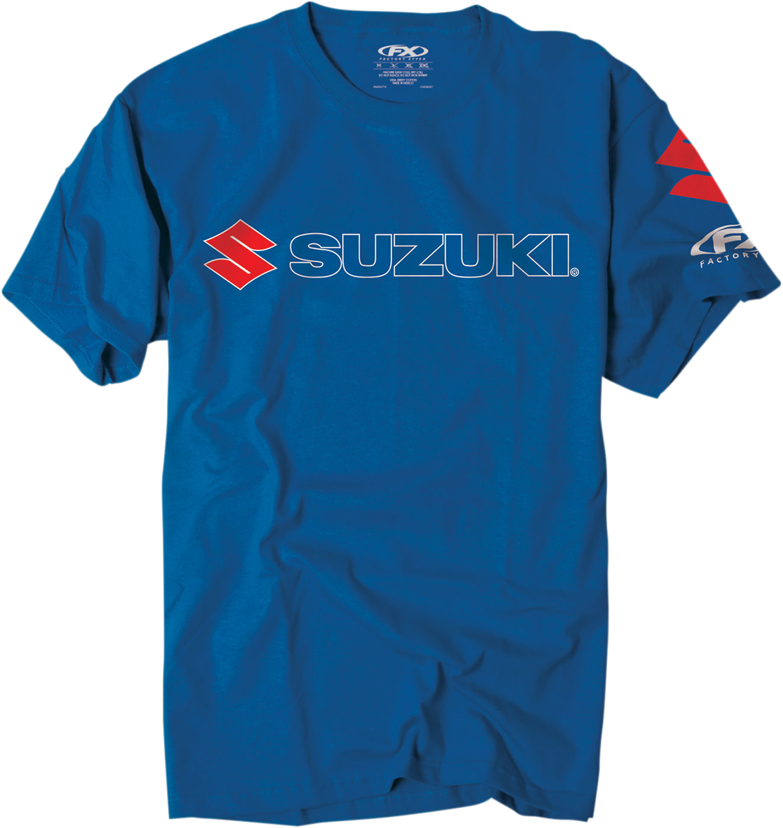 FACTORY EFFEX Suzuki Team T-Shirt - Blue - Large 15-88462