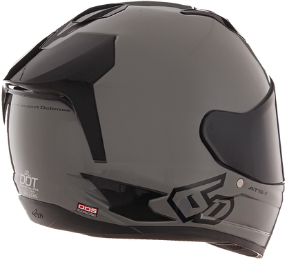 6D ATS-1R Helmet - Gloss Gray - Small 30-0975