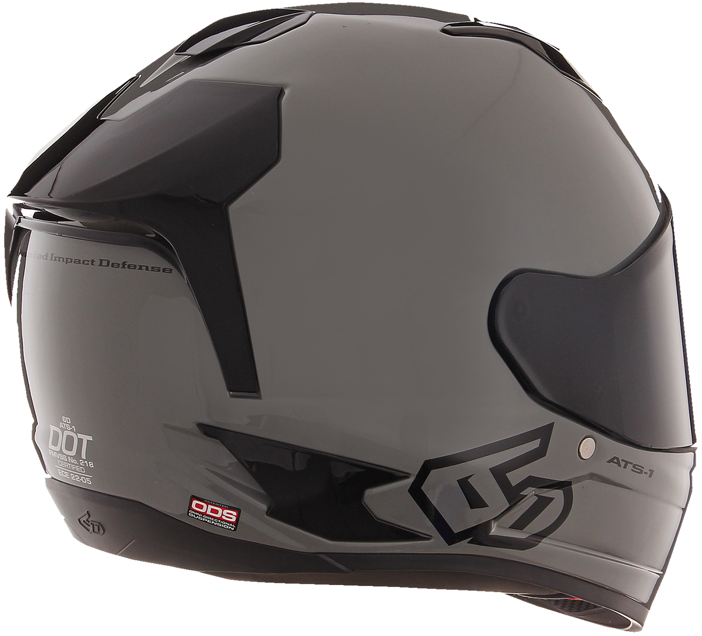 6D ATS-1R Helmet - Gloss Gray - XL 30-0978