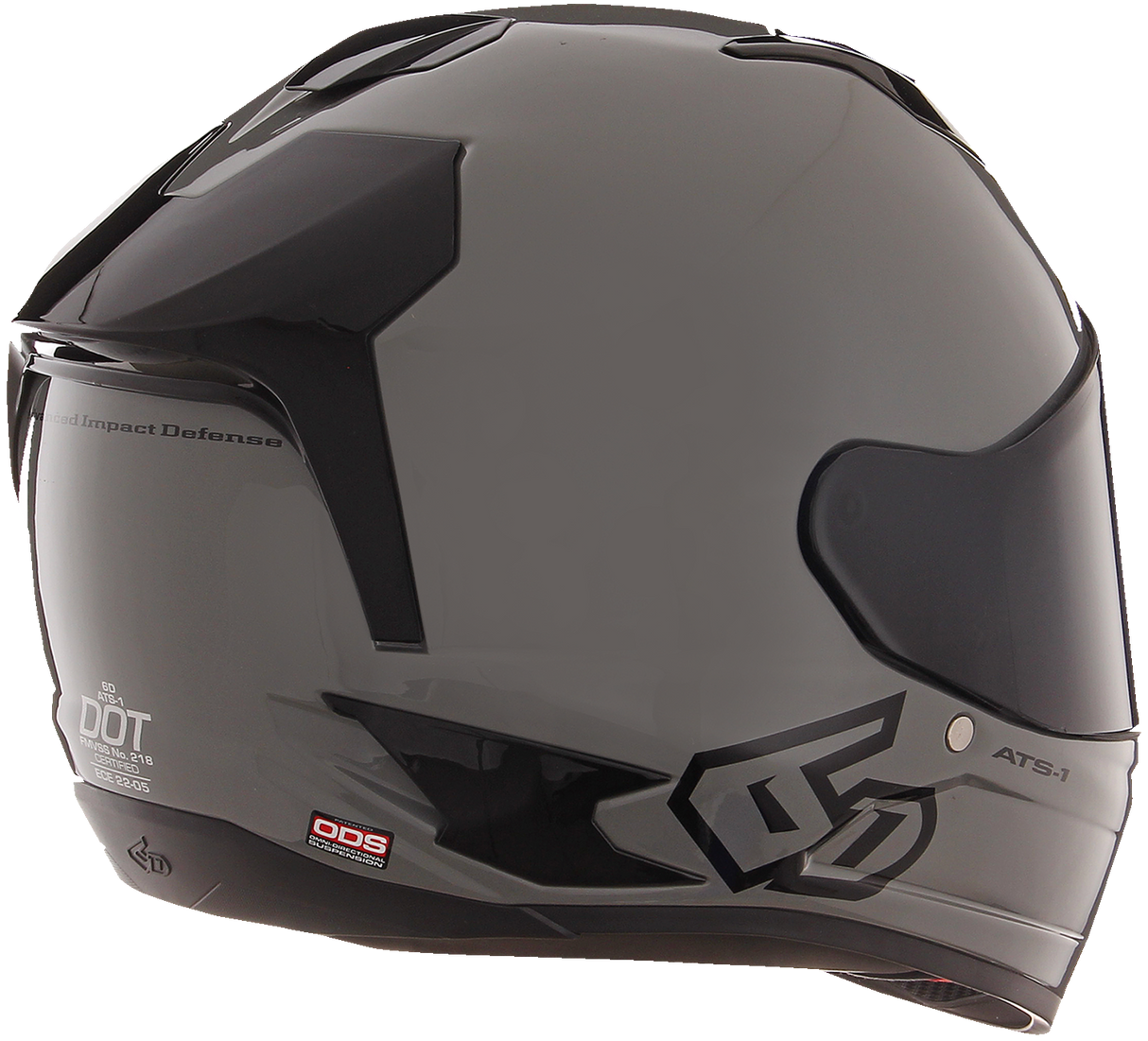 6D ATS-1R Helmet - Gloss Gray - Large 30-0977