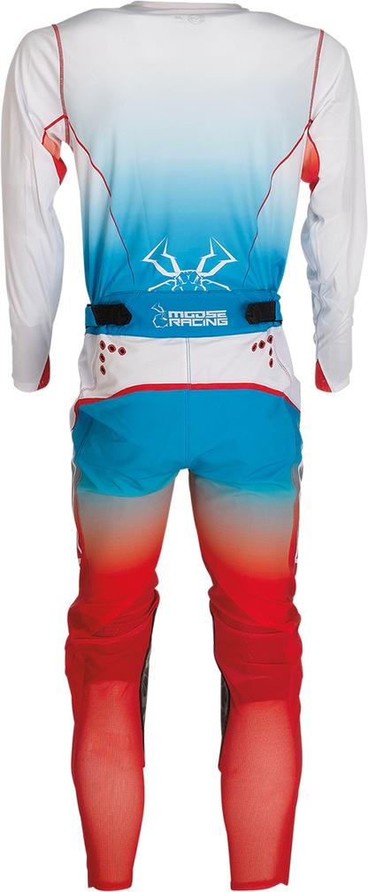 MOOSE RACING Agroid Jersey - Red/White/Blue - 3XL 2910-6993