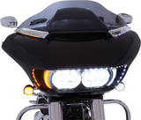 Embellecedor de parabrisas LED CIRO - 15-20 FLTR - Cromo 11050 