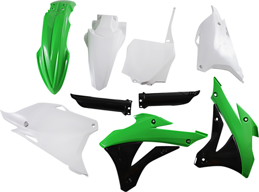 Kit de carrocería de repuesto completo ACERBIS - OEM Verde/Negro/Blanco 2374114584