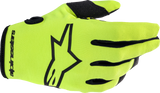 ALPINESTARS Youth Radar Gloves - Fluo Yellow/Black - Medium 3541823-551-M