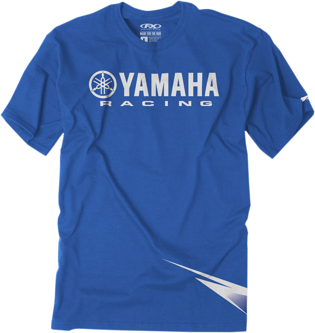 FACTORY EFFEX Camiseta juvenil Yamaha Racing Strobe - Azul - Mediana 21-83222 