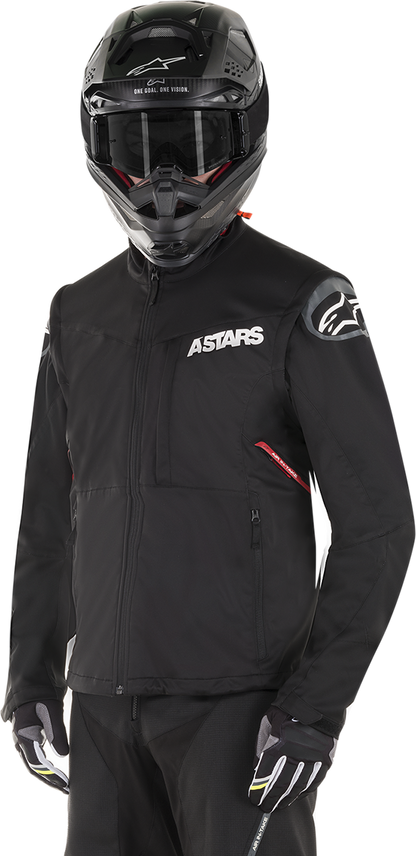 ALPINESTARS Session Race Jacket - Black/Red - XL 3703519-13-XL