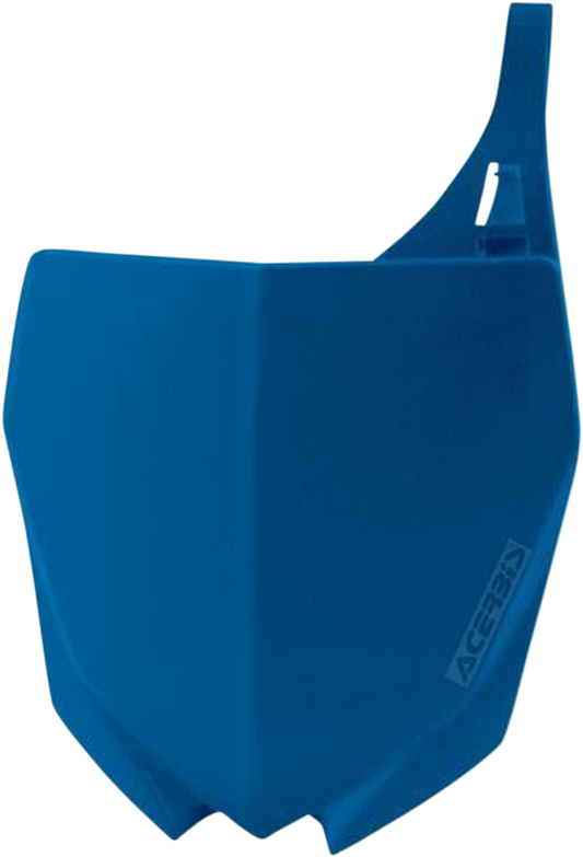 Placa de matrícula delantera ACERBIS - YZ Azul 2171750003