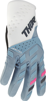 Guantes THOR Spectrum para mujer - Azul Starlight/Blanco - Grande 3331-0266 