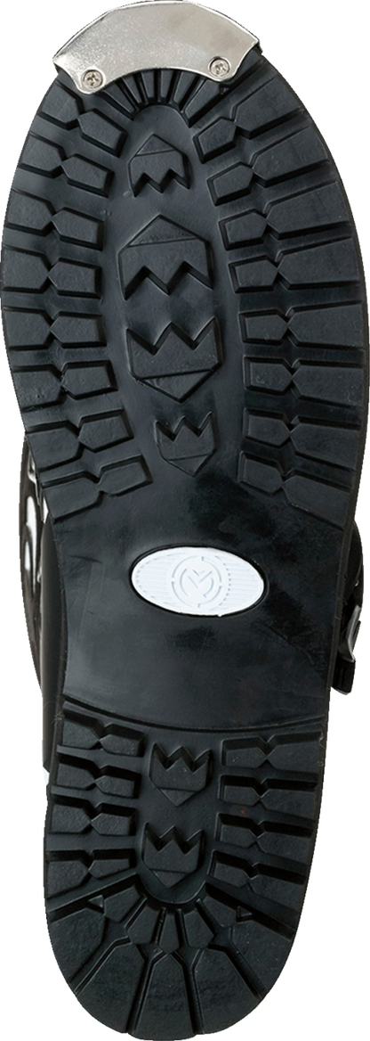 MOOSE RACING M1.3 ATV Boots - Black/White - Size 15 3410-2005