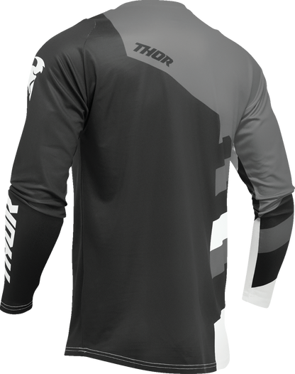 THOR Sector Checker Jersey - Black/Gray - Small 2910-7580