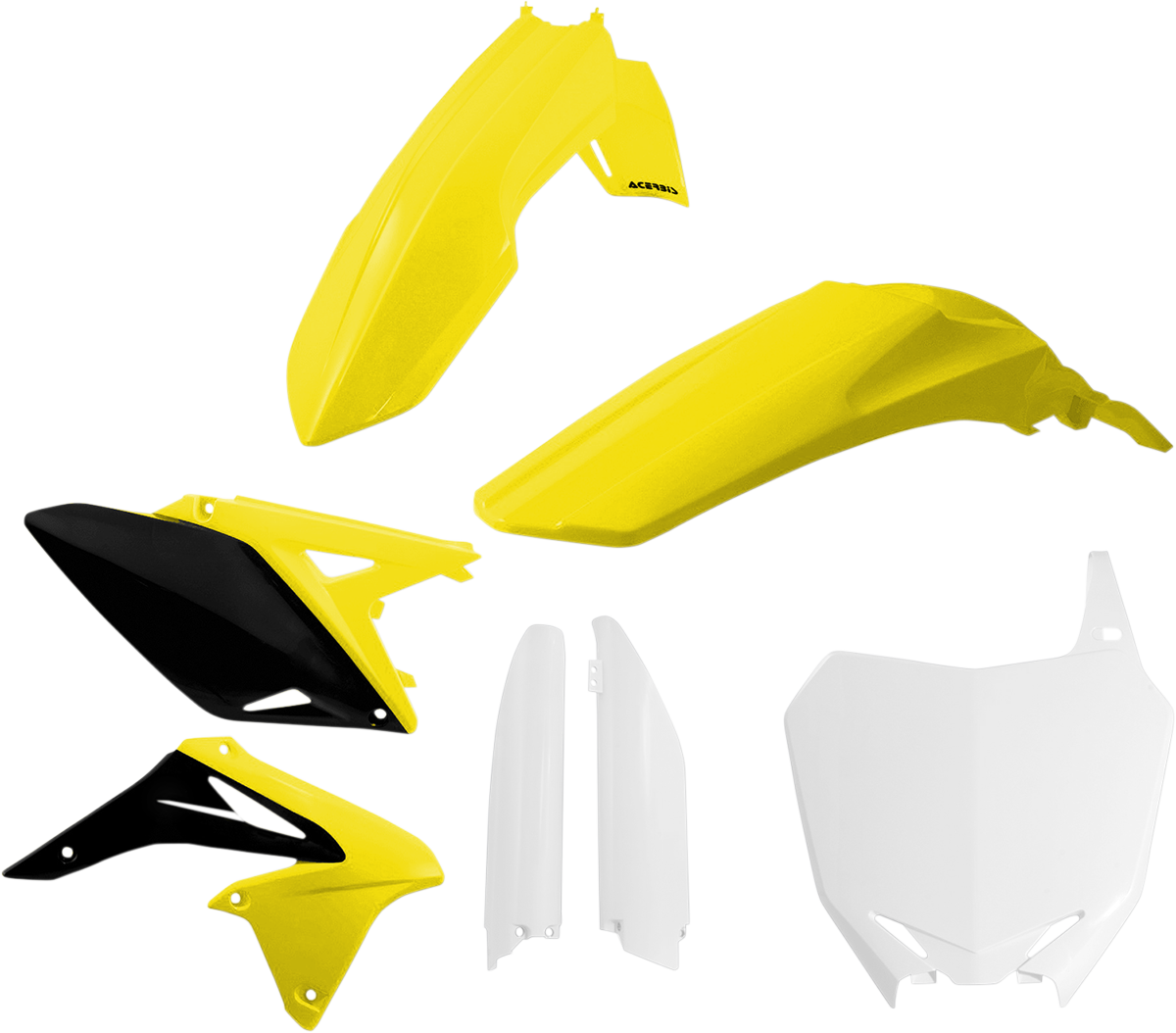 Kit de carrocería de repuesto completo ACERBIS - OEM '14 Amarillo/Blanco/Negro 2198034584