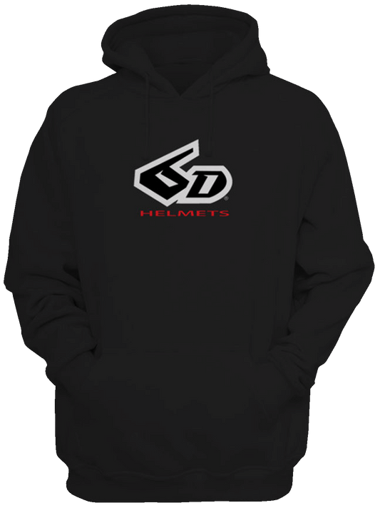 6D Helmets Hoodie - Black - 2XL 51-0129