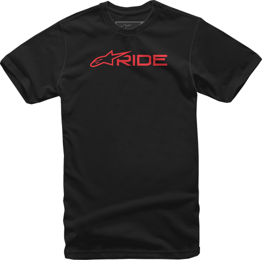 ALPINESTARS Ride 3.0 T-Shirt - Black/Red - 2XL 12327220010302X