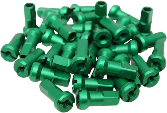 MOOSE RACING MX1 Nipple Set - Green - 8 Gauge 24-860