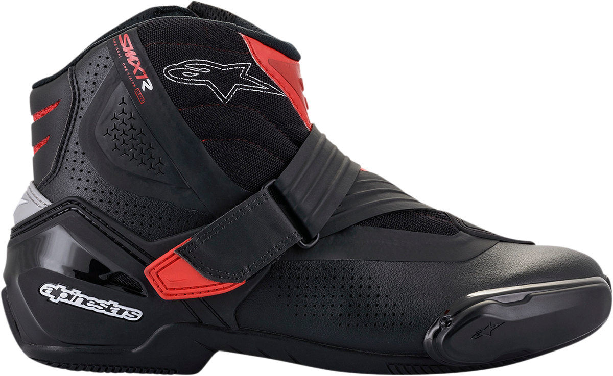 ALPINESTARS SMX1-R V2 Boots - Black/Red - US 6 / EU 39 2224021-13-39