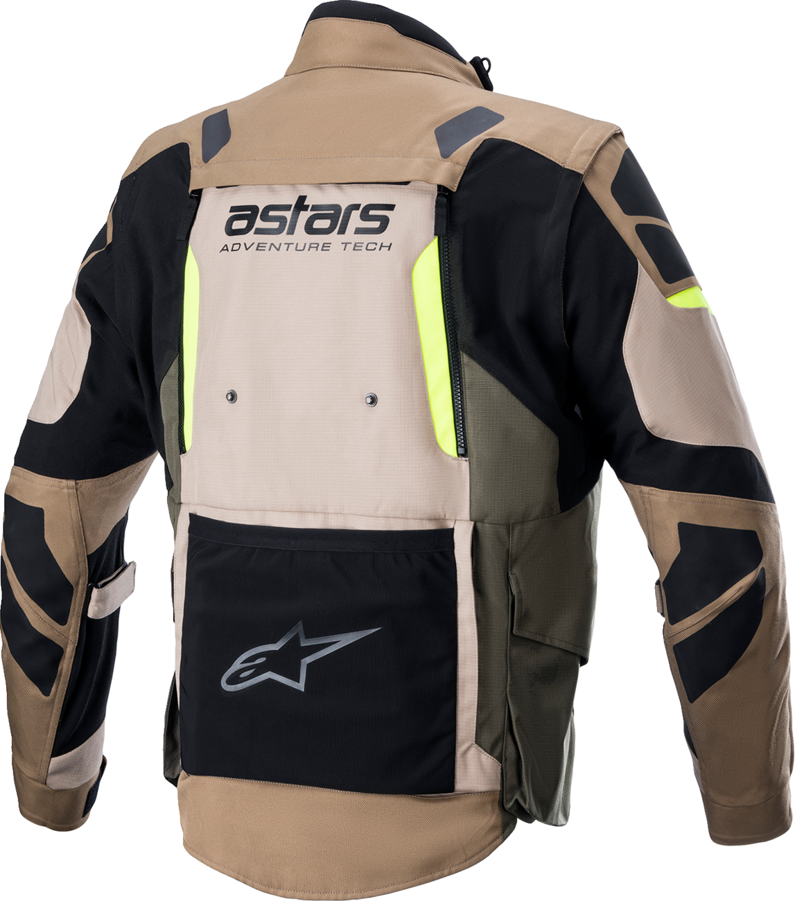 ALPINESTARS Halo Drystar® Jacket - Black/Sand/Yellow - Small 3204822-865-S