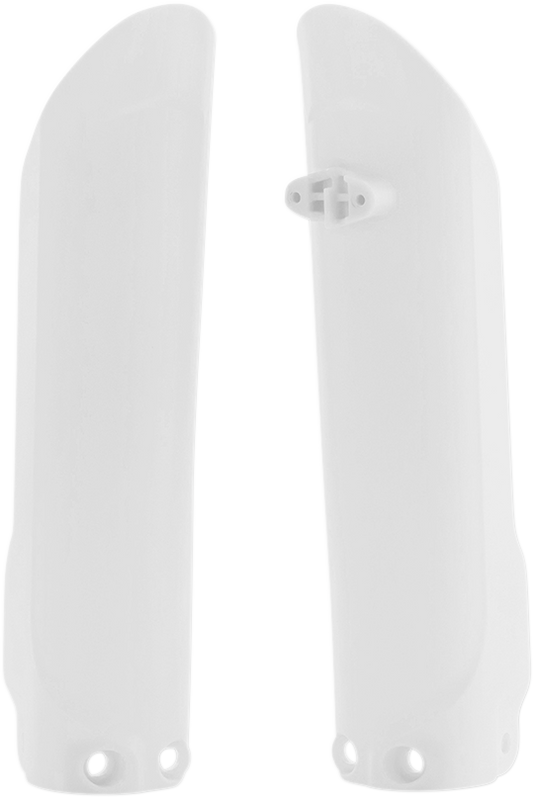 ACERBIS Lower Fork Covers for Inverted Forks - White 2686000002