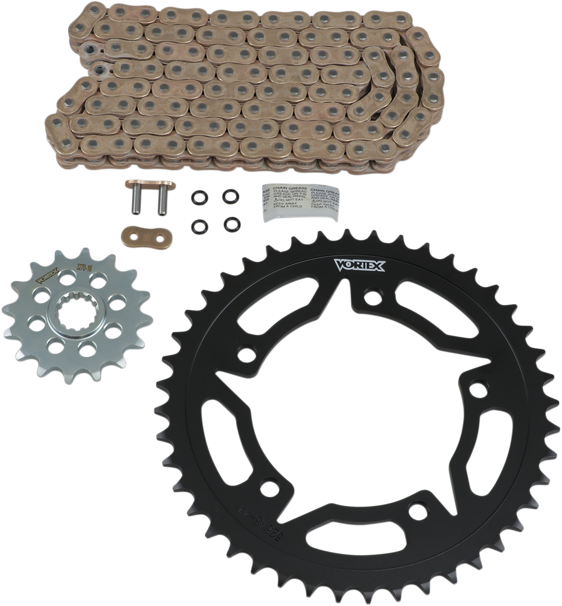 VORTEX Steel Chain Kit - Gold CKG6307