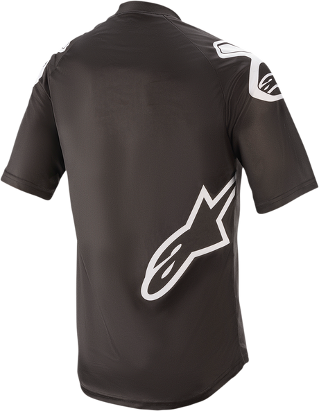 Camiseta ALPINESTARS Racer V2 - Negro/Blanco - Mediano 1762919-12-MD 