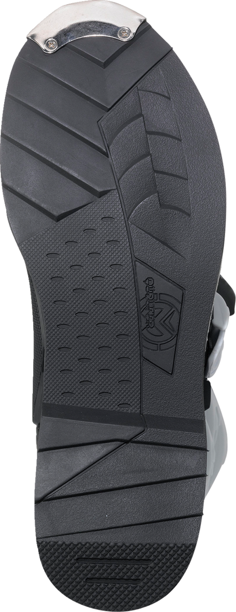 MOOSE RACING Qualifier Boots - Black/White - Size 9 3410-2601