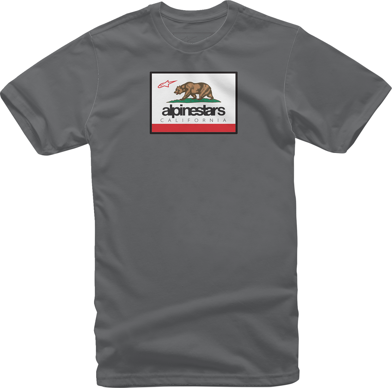 ALPINESTARS Cali 2.0 T-Shirt - Charcoal - Medium 12127207018M