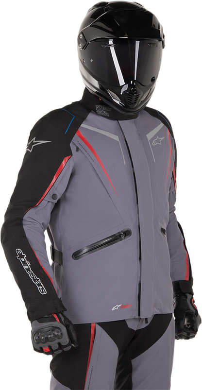 ALPINESTARS Yokohama Drystar® Jacket - Gray/Black/Red - Large 3206017-1018-L