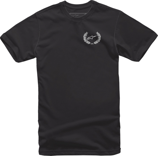 Camiseta ALPINESTARS Corona - Negro - Grande 12137258010L 