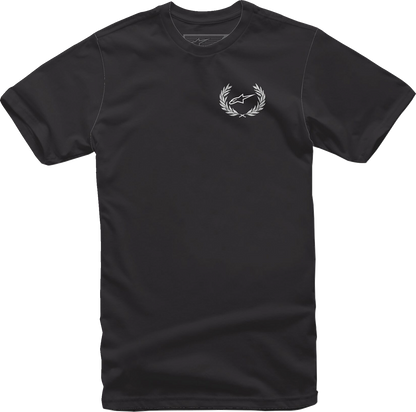 Camiseta ALPINESTARS Corona - Negro - Mediana 12137258010M 