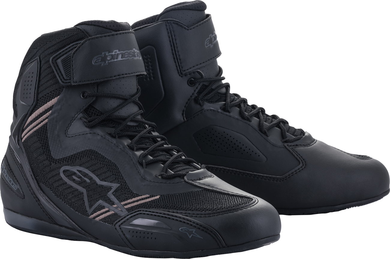 Zapatos de equitación ALPINESTARS Faster-3 Rideknit - Negro/Gris - US 8 2510319-111-8