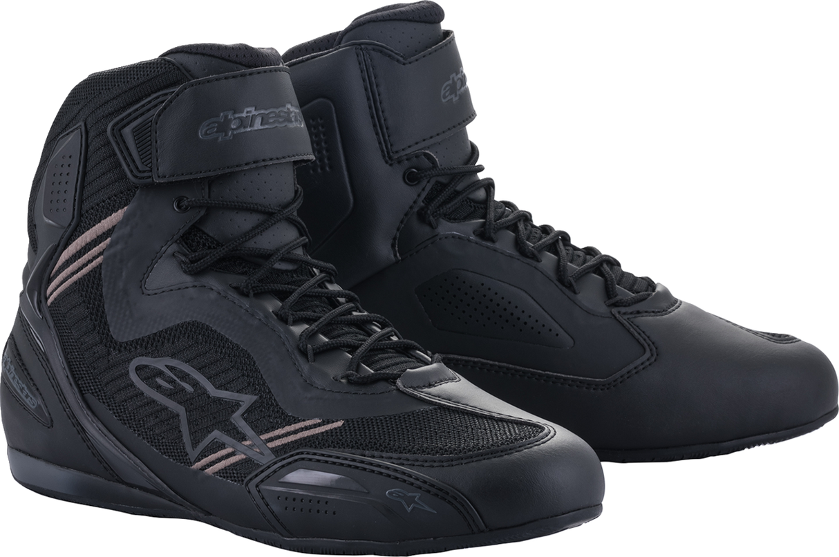 ALPINESTARS Faster-3 Rideknit Riding Shoes - Black/Gray - US 7.5 2510319-111-7.5