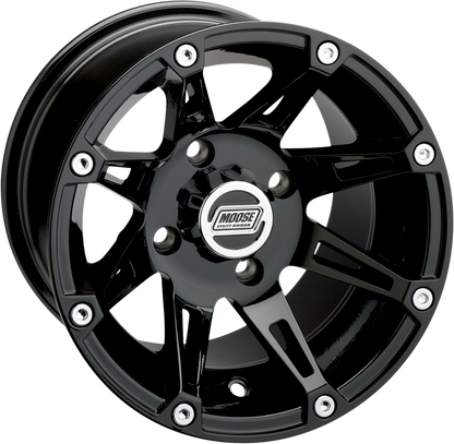 MOOSE UTILITY Wheel - 387X - Front - Black - 14x7 - 4/110 - 4+3 387ML147110GB4