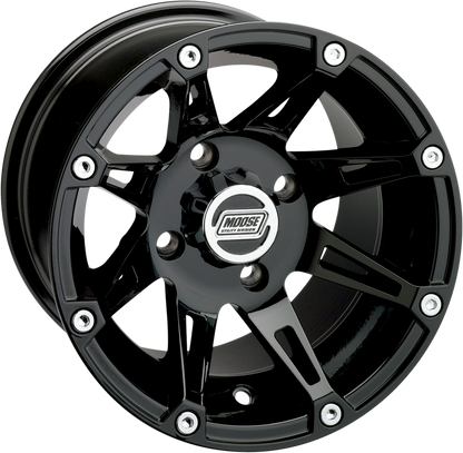MOOSE UTILITY Wheel - 387X - Rear - Black - 14x8 - 4/110 - 4+4 387ML148110GB4