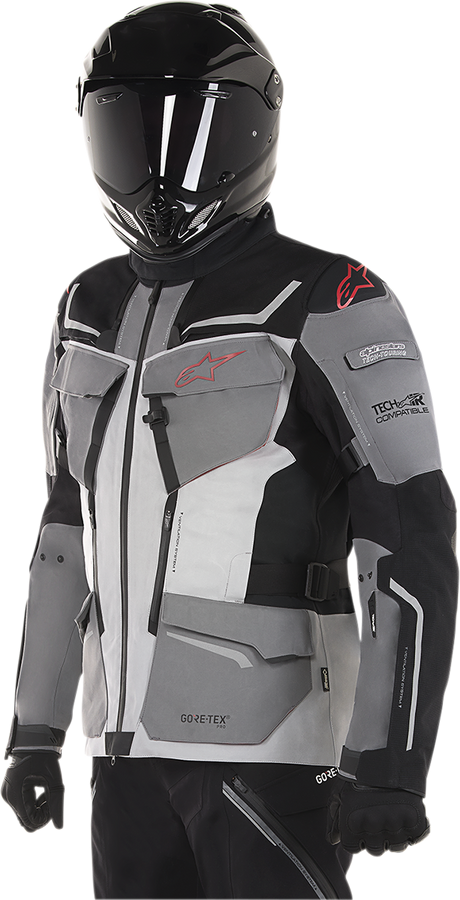 ALPINESTARS Revenant Jacket - Black/Gray/Red - Large 3603518-1193-L