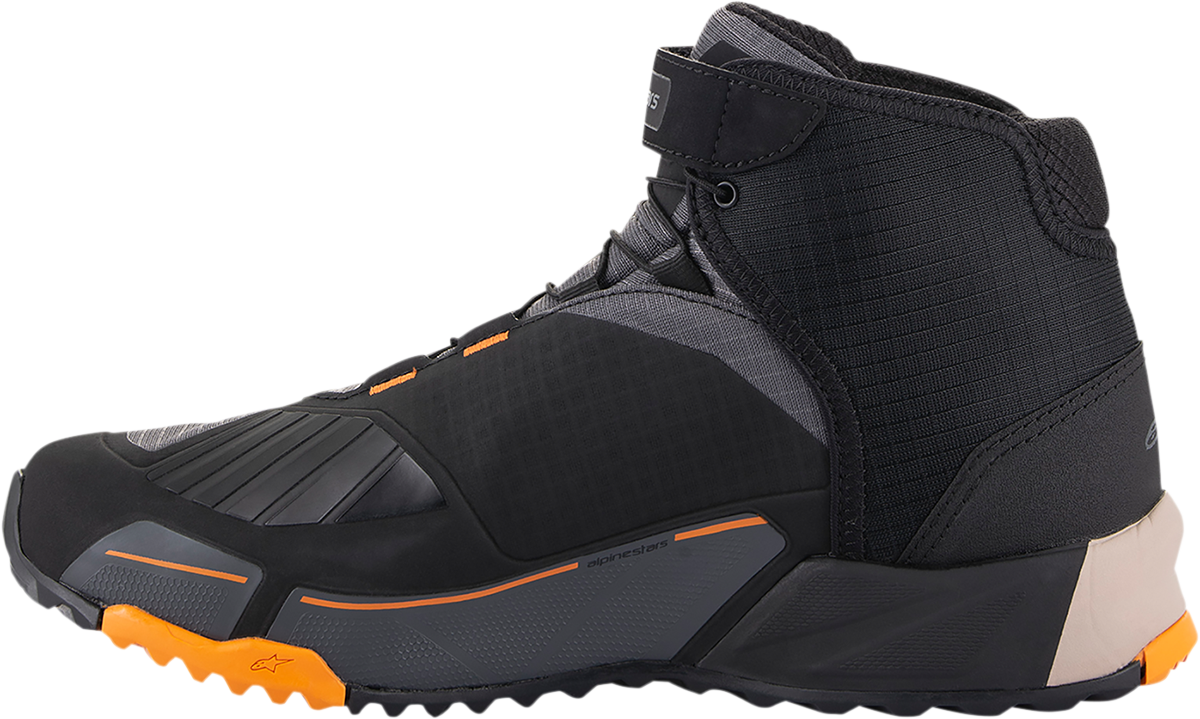 Zapatos ALPINESTARS CR-X Drystar - Negro/Marrón/Naranja - US 12 26118201284-12 