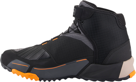 Zapatos ALPINESTARS CR-X Drystar - Negro/Marrón/Naranja - US 10 26118201284-10 