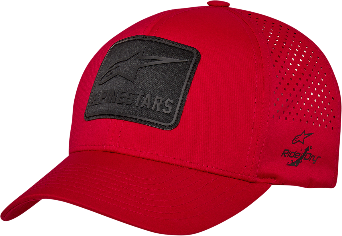 ALPINESTARS Decore Lazer Tech Hat - Red - Large/XL 12118100730LXL