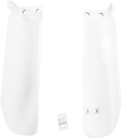 ACERBIS Lower Fork Covers for Inverted Forks - White 2253020002