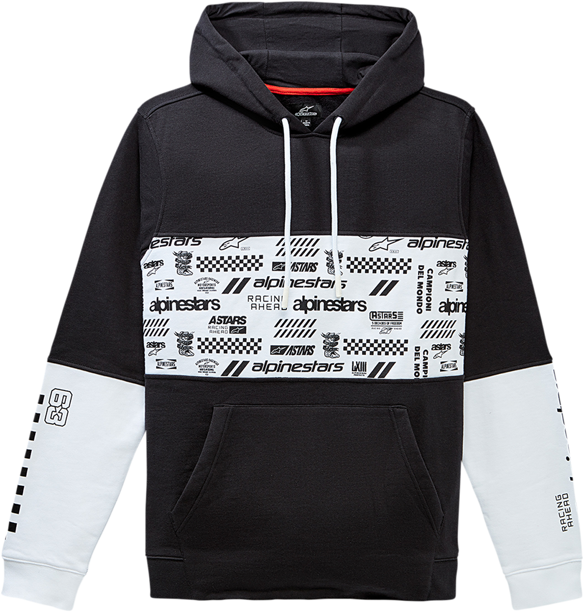 ALPINESTARS Chaos Hoodie - Black - 2XL 123051230102X