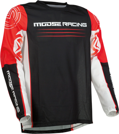 MOOSE RACING Sahara Jersey - Red/Black - Small 2910-6852