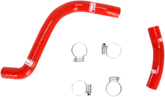 MOOSE RACING Race Fit Radiator Hose Kit - Red - Honda MBU-HON-69-RD