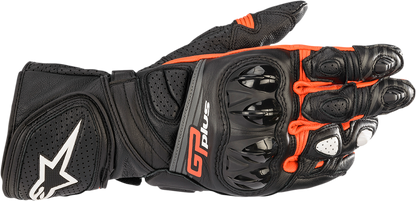 ALPINESTARS GP Plus R v2 Gloves - Black/Fluo Red - Medium 3556520-1030-M