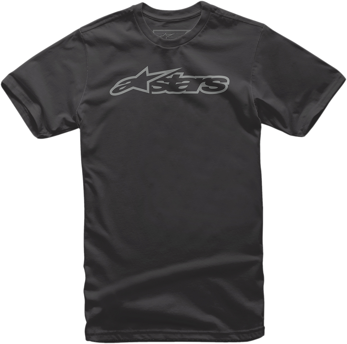 Camiseta clásica ALPINESTARS Blaze - Negro/Gris - Grande 1032720321011L 