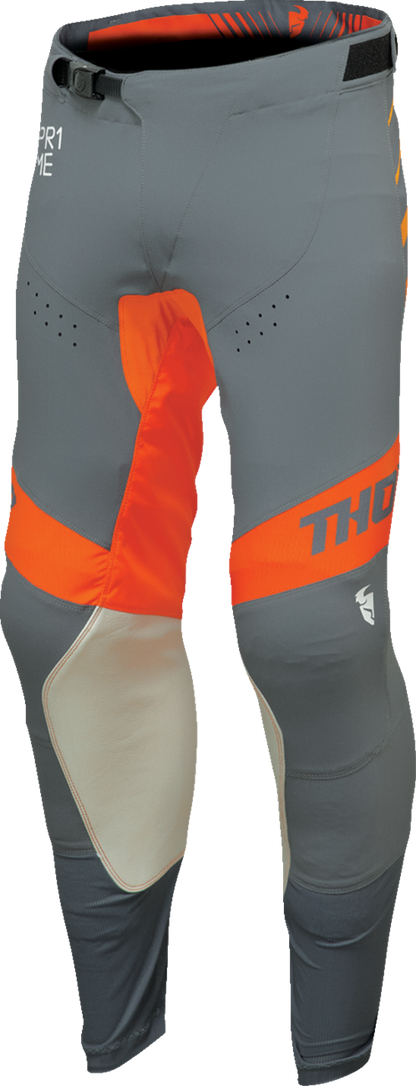 THOR Prime Analog Pants - Charcoal/Orange - 28 2901-11099