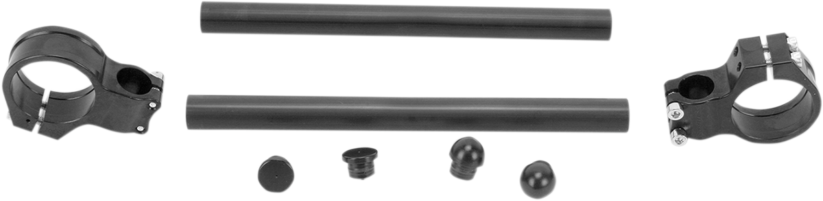 Manillar VORTEX - Clip-On - 50 mm - 0° - Plata CL50ZK