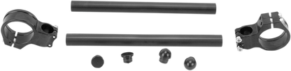 Manillar VORTEX - Clip-On - 50 mm - 0° - Plata CL50ZK