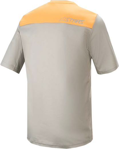 ALPINESTARS Drop 4.0 Jersey - Short-Sleeve - Gray/Orange - XL 1766220-6004-XL